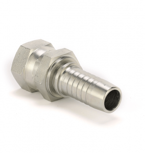 BSP STRIAGHT FEMALE HOSE INSERT (60° CONE) Needfitting 22611D Double Hex