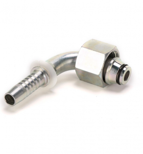 90° METRIC FEMALE 24°CONE H.T.  WITH  O-RING HOSE INSERTS DIN3865 Needfitting 20591