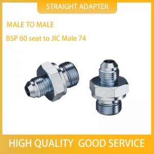 BSP MALE  X  JIC MALE 74° CONE 1BJ