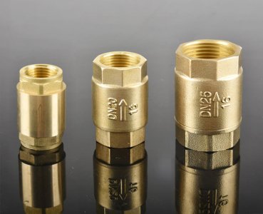 All-copper vertical check valve 1/2 inch 3/4 inch 1 inch water pipe water meter check valve spring check valve