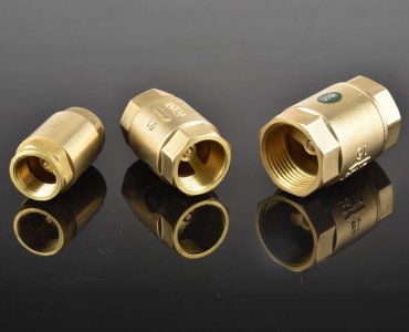 All-copper vertical check valve 1/2 inch 3/4 inch 1 inch water pipe water meter check valve spring check valve