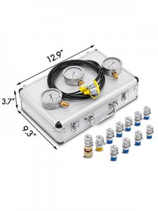 0-60Mpa Hydraulic Pressure Gauge Test Kit With Portable Case Digital Manometer Measurement Instruments for Excavators Use